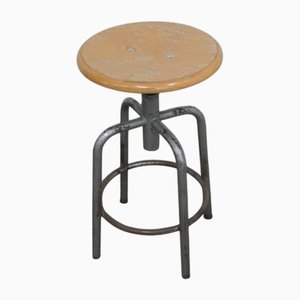 Vintage Vierfuß Hocker, 1960