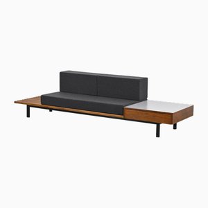Cansado Mahogany Bench by Charlotte Perriand for Steph Simon, 1960s