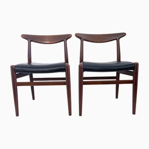Set of Danish Chairs by Hans J. Wegner for C.M.Madsen, 1950s