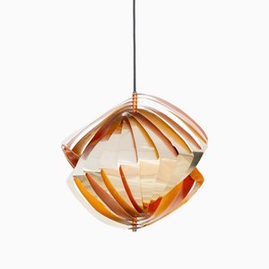 Vintage Danish Konkylie Lamp by Louis Weisdorf for Lyfa, 1963