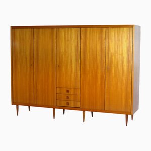 Großer skandinavischer Vintage Kleiderschrank aus Teak, 1960er