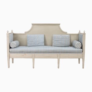 Bemaltes Gustavianisches Sofa, Frühes 19. Jh., 1810