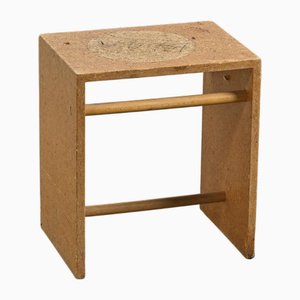 Chipboard Stool by Max Bill, Ulm, 1962, 1950s