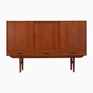 Danish Teak Highboard, 1960s