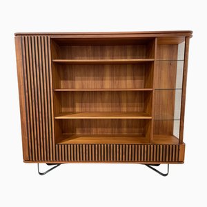 Libreria in legno e metallo