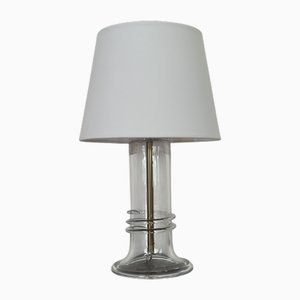 Tischlampe aus Glas von Atelje Lyktan, 1980er