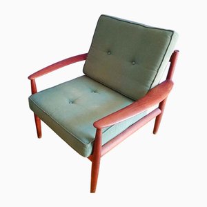Vintage Danish FD118 Armchair by Grete Jalk, 1960s