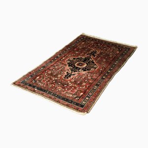 Tapis Oriental Zanjan Hamadan Vintage Tissé à la Main, Moyen-Orient, 1960s