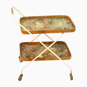 Chariot de Service à Motifs, 1960s