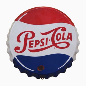 Emailliertes Pepsi Cola Cap Schild