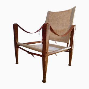 Chaise Safari Vintage par Kaare Klint, Danemark, 1960s
