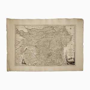 Giovanni Valle, Il Polesine di Rovigo, Ducato di Ferrara e Dogado, 1793, Incisione