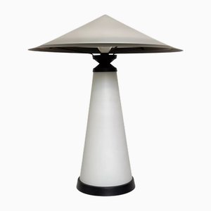 Opalin Lampe von Delmas, 1980