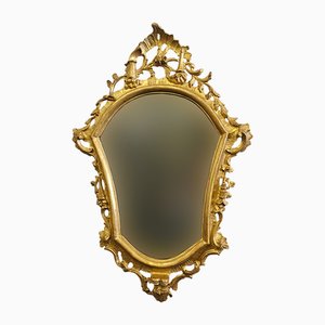 Gilded Wooden Mirror, 1960s
