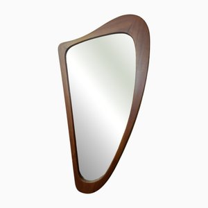 Vintage Danish Mirror, 1950s
