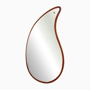 Vintage Danish Mirror, 1950s