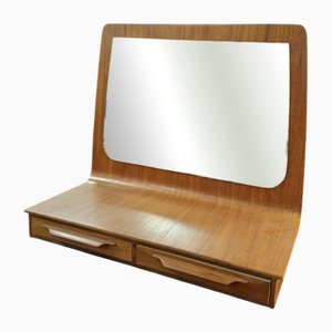 Vintage Danish Hanging Mirror by Johannes Andersen, 1950s