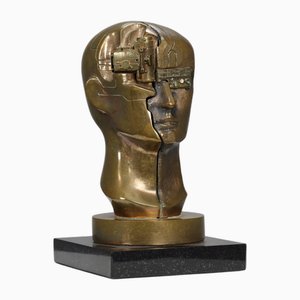 Raf Verjans, Homo Successor, 1990s, Bronze with Marble Base