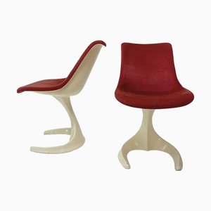 Space Age Dinning Chairs, Spain, 1970s, Set of 2