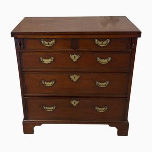 Small Antique George III Mahogany Chest of Drawers, 1780