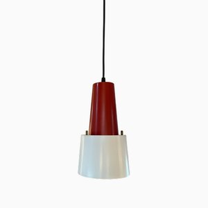 Kitchen Lamp in Red and White Plastic from Philips