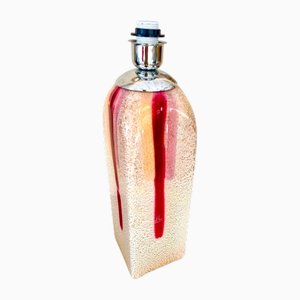 Lancetti Milano Tischlampe aus Muranoglas, 1980er