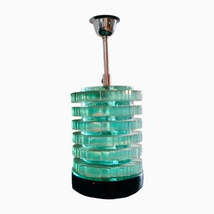 Vintage Table Lamp in Glass by Gae Aulenti for Fontana Arte, 1970