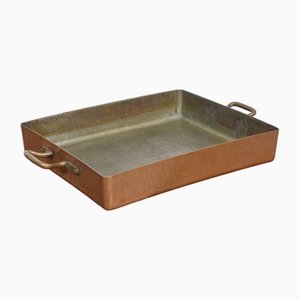 Antique Copper Rosting Pan, 1800s
