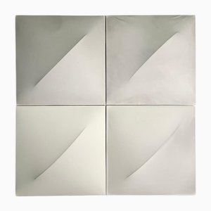 Saori Wall Lamps by Kazuhide Takahama for Sirrah, 1970s, Set of 4
