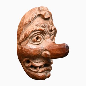 Japanese Netsuke Grotesque Mask
