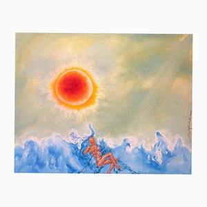 José Gerson, The Sea, Oil on Canvas, 2002