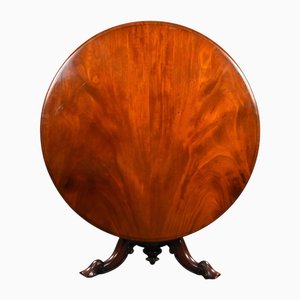 Victorian Mahogany Circular Breakfast Table, 1860