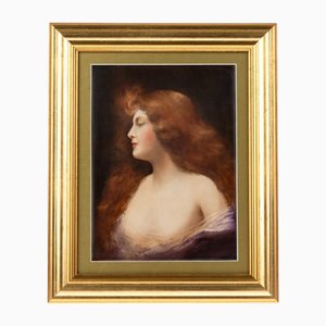 L. Davies, New York Portrait, Porcelain