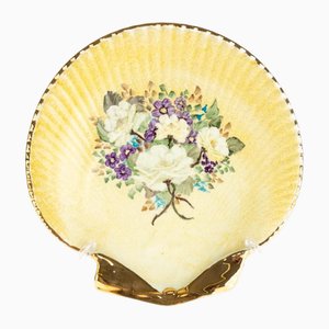 Antique Wedgwood Creamware Earthenware Pottery Shell Dish