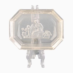 Salière en Taille-Taille Antique en Cristal par Heinrich Hoffmann