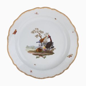 Large Antique Meissen Porcelain Charger
