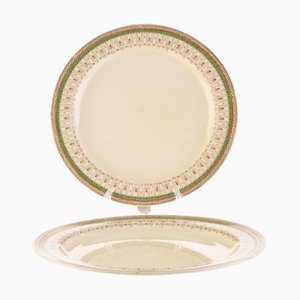 Pall Mall Ceramic Porcelain Plates from Wood & Sons., Set of 2