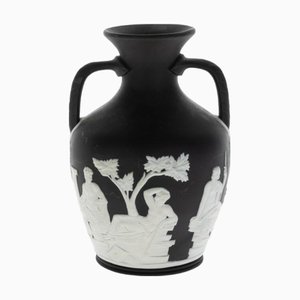 Vase Basalte Jasperware et Céramique et Porcelaine Noir