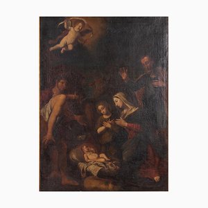 La Nativité, Milieu du XVIIe Siècle, Huile sur Toile