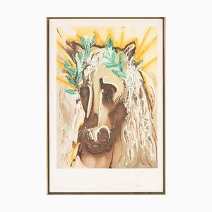 Salvador Dali, Horse of Spring, 1972, Lithograph