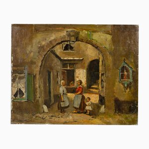 D'après Charles-Edouard DuBois, Figures, Peinture à l'Huile