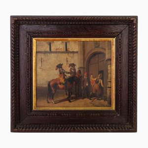 Cavaliers, 19ème Siècle, Peinture à l'Huile