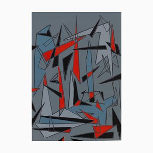 Abstract, Lithograph, Limited Edition 48/50