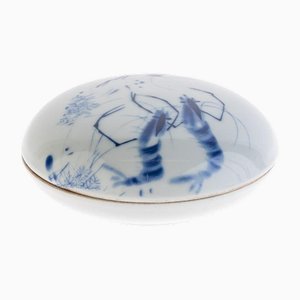 Chinese Porcelain Ceramic Lidded Box