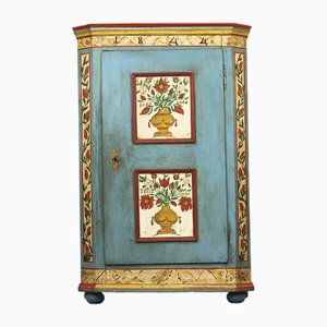 Painted Folk Art Bridal Cabinet, 1844