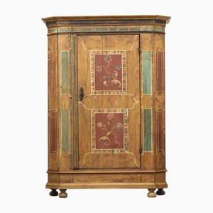 Painted Folk Art Bridal Cabinet, 1764