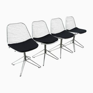 Wire Dining Chair by Henrik Pedersen for Houe DM Sketch, Set of 4
