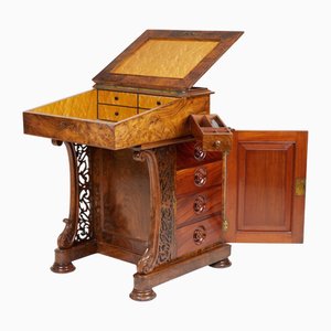 Victorian Walnut Davenport Desk from Wilkinson & Son, London
