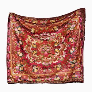 Large Tapestry in Floral Print, 1940s