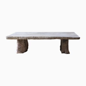 Couchtisch aus Naturstein aus Bourgogne Threshold Stone, 17. Jh.